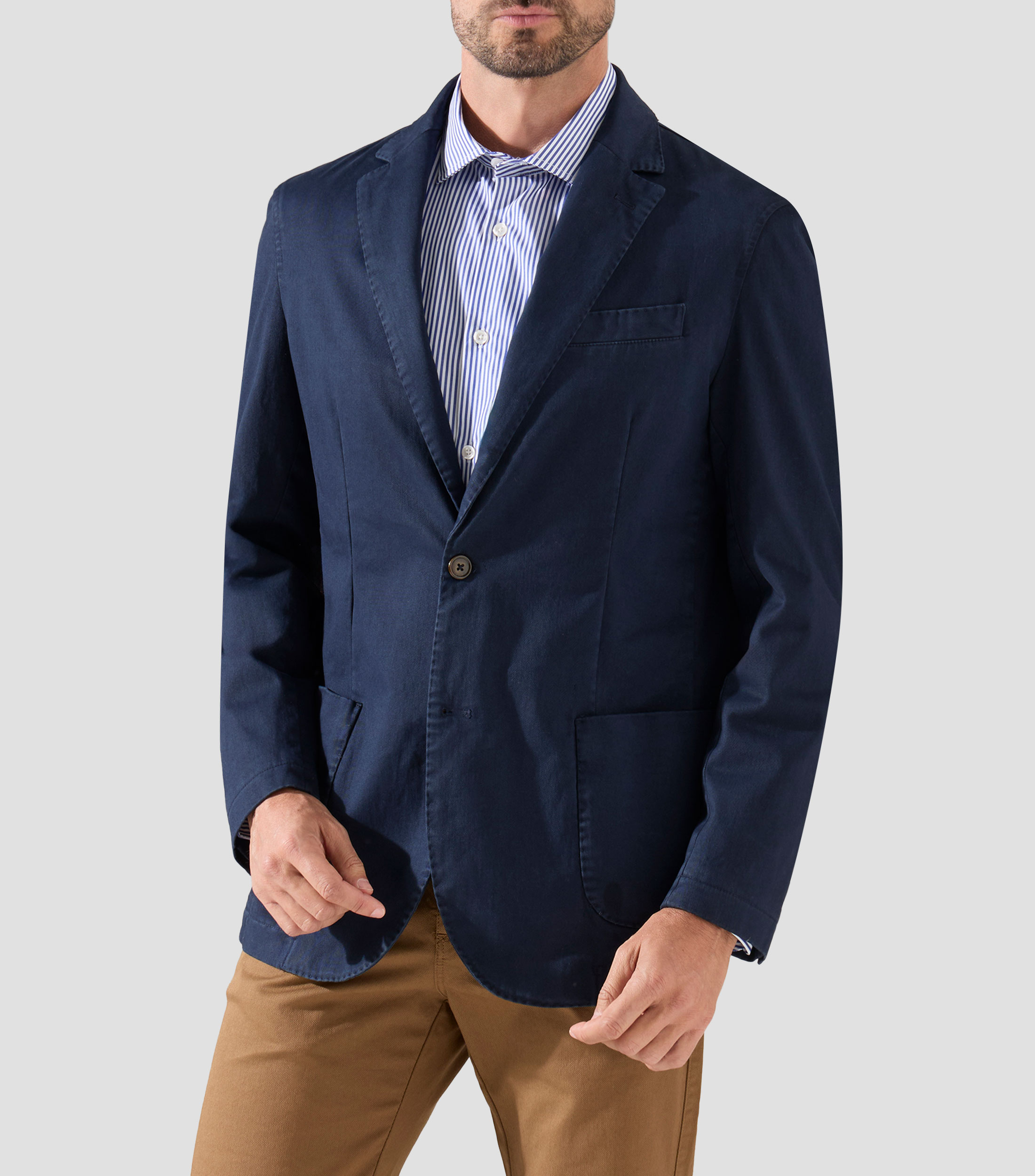 Blazer liso Hombre